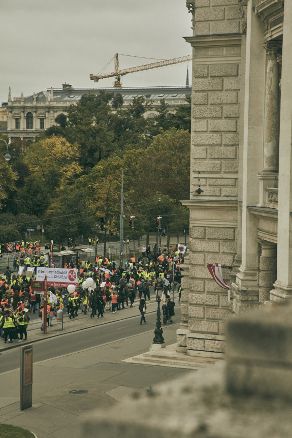 Protestdemo der Elementarpädagog*innen